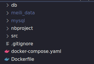 docker folder structure