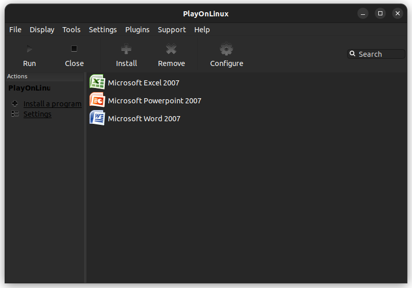 playonlinux image 1